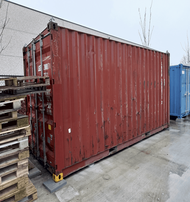 Conteneur maritime d’occasion de 20 pieds classe a – standard