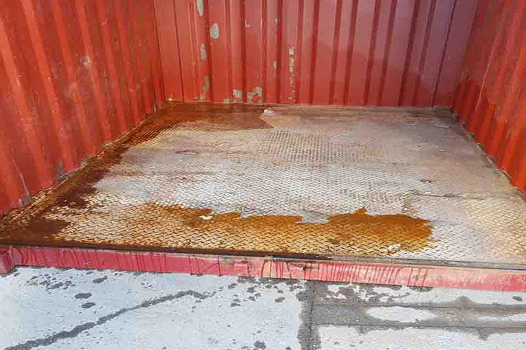 Conteneur de 10 pieds x 8 pieds (Occasion) bleu (ral 5013)