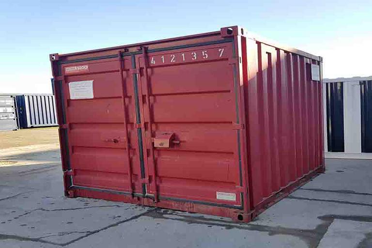 Conteneur de 10 pieds x 8 pieds (Occasion) bleu (ral 5013)Conteneur de 10 pieds x 8 pieds (Occasion) bleu (ral 5013)