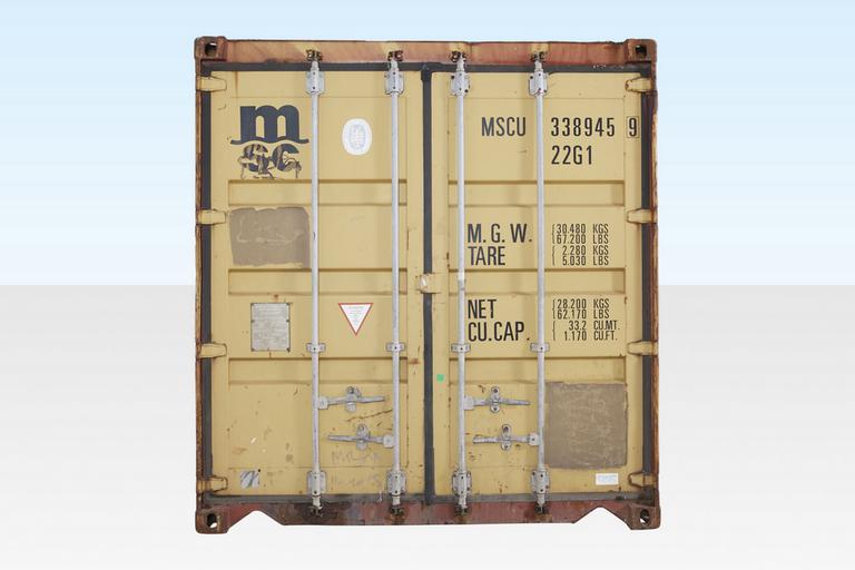 Conteneur maritime de 20 pieds – étanche au vent et à l’eau