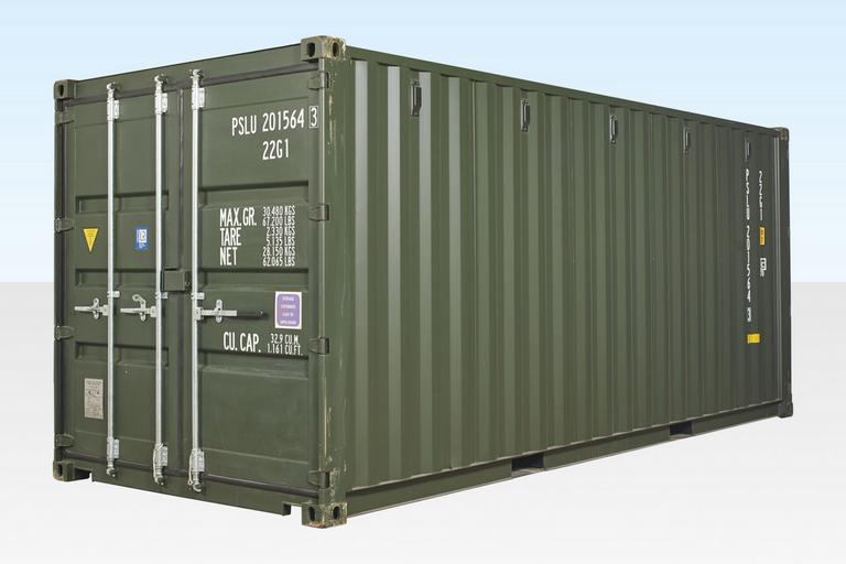 Conteneur maritime de 20 pieds (1er voyage) tunnel container